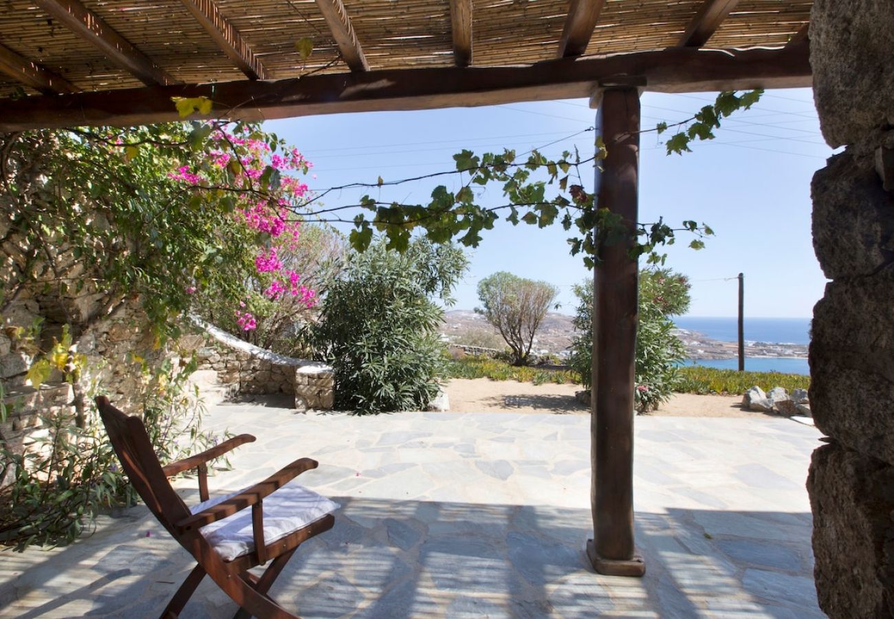 Villa in Mykonos - Psarrou villa for 10 guests, stunning sea views 