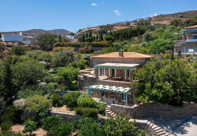 Villa in Andros - Rock Coastal House with Sea Views Villa in Andros - Rock Coastal House with Sea Views