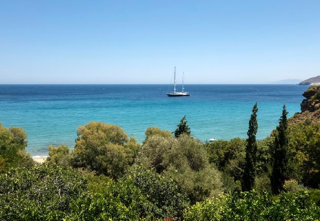 Villa in Andros - Rock Coastal House with Sea Views Villa in Andros - Rock Coastal House with Sea Views