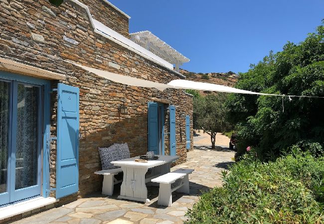 Villa in Andros - Seaside small villa 