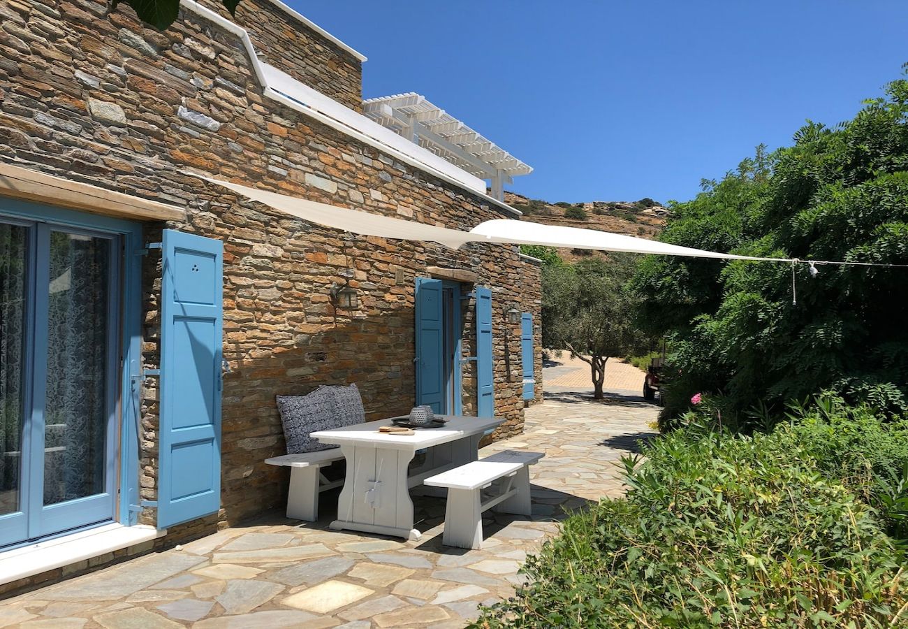 Villa in Andros - Seaside small villa 