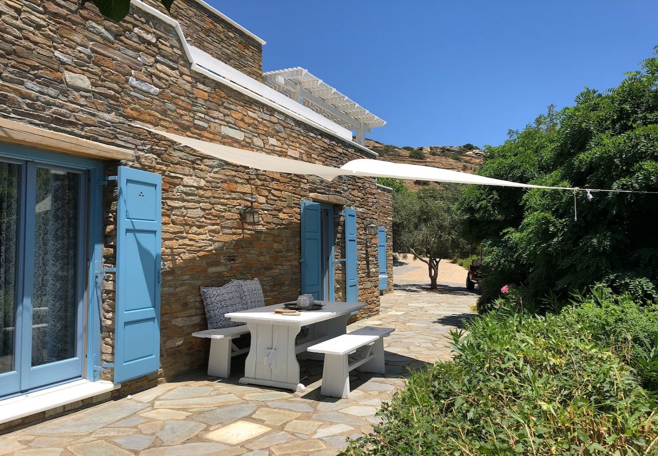 Villa in Andros - Seaside small villa 