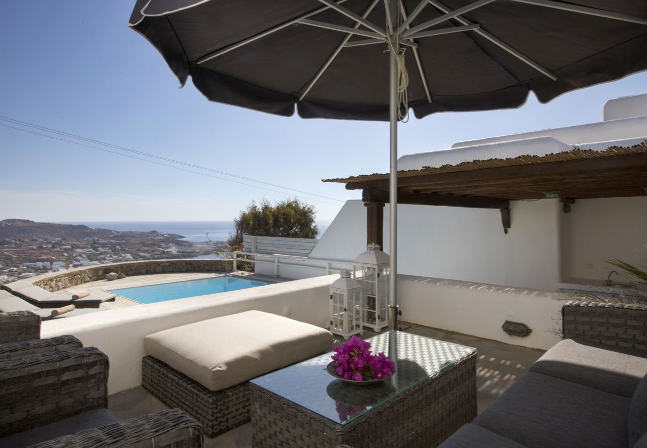 Villa in Mykonos - Gorgeous Villa Superb Views of Nammos, Psarrou Beach 