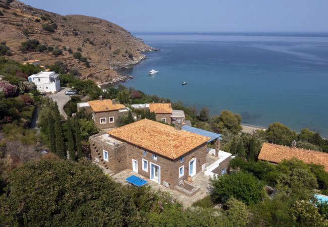 Villa in Andros - Luxury villa by the beach 