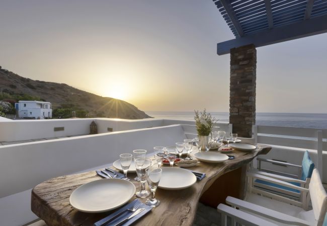 Villa in Andros - Luxury villa by the beach 