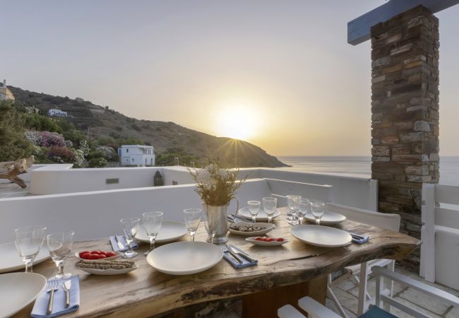 Villa in Andros - Luxury villa by the beach 