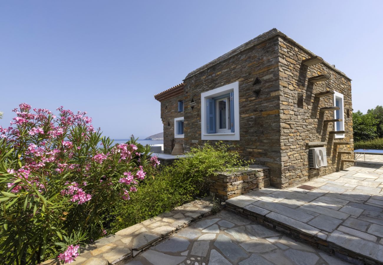 Villa in Andros - Luxury villa by the beach 