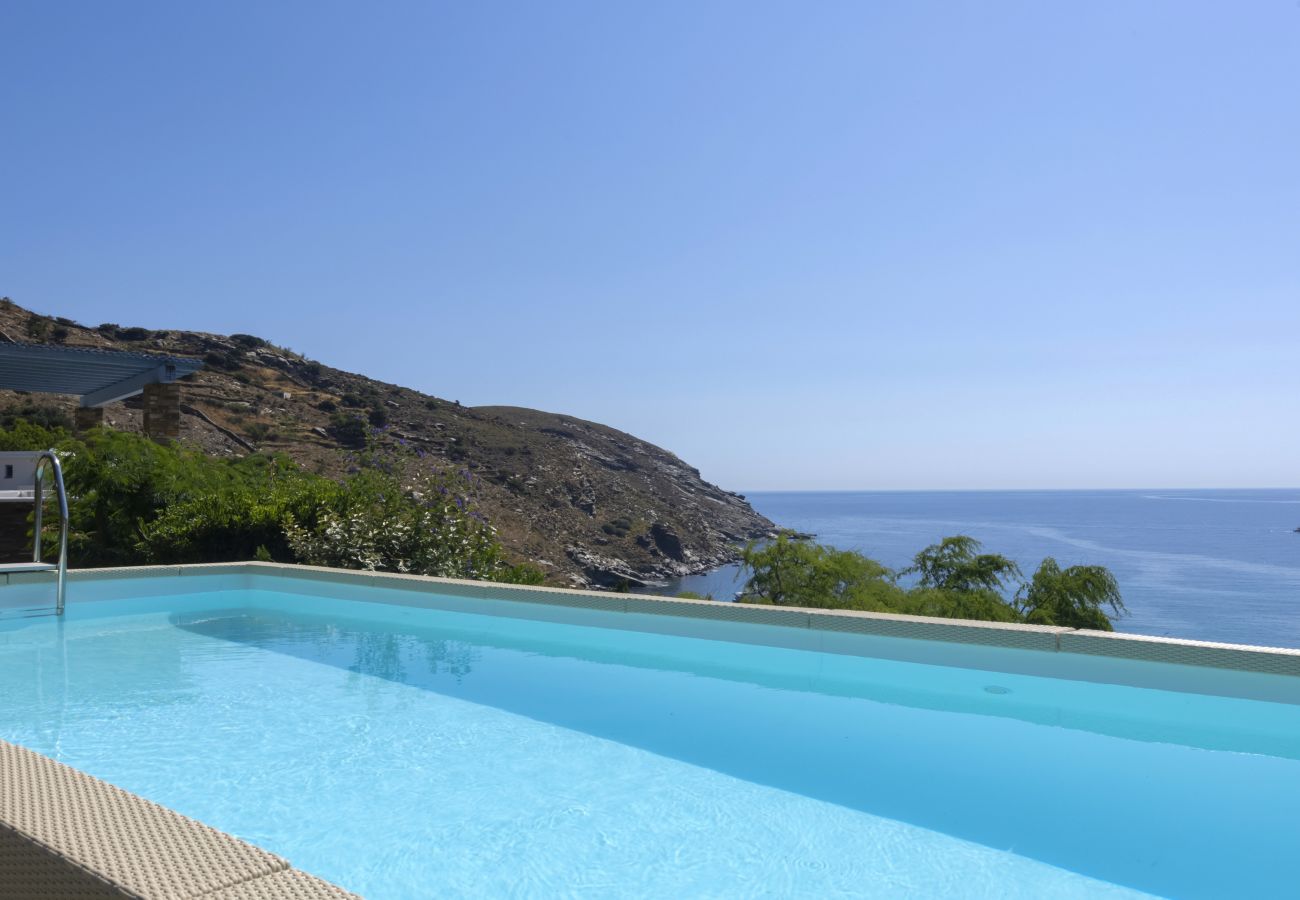 Villa in Andros - Luxury villa by the beach 