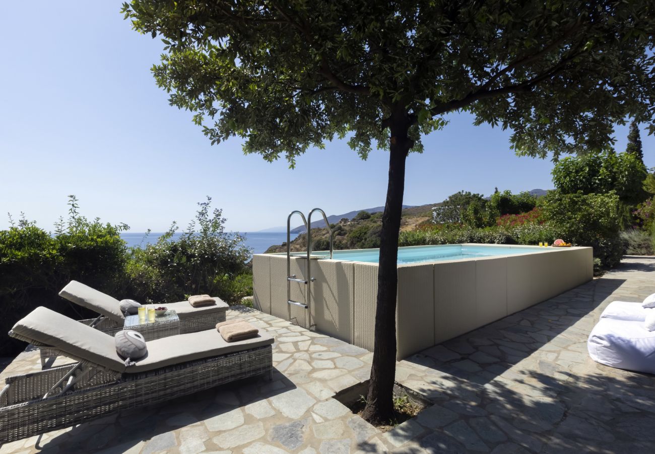 Villa in Andros - Luxury villa by the beach 