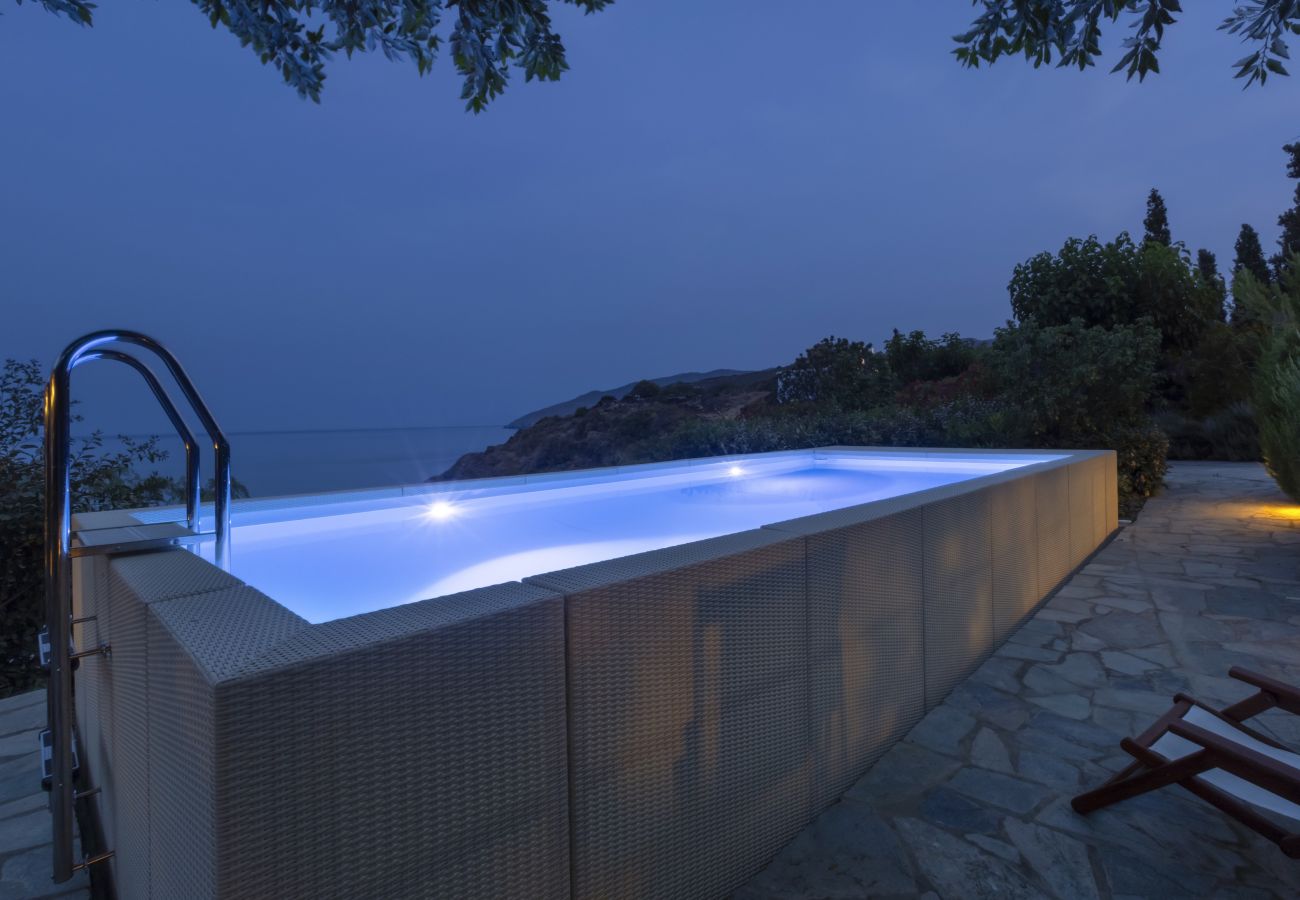 Villa in Andros - Luxury villa by the beach 