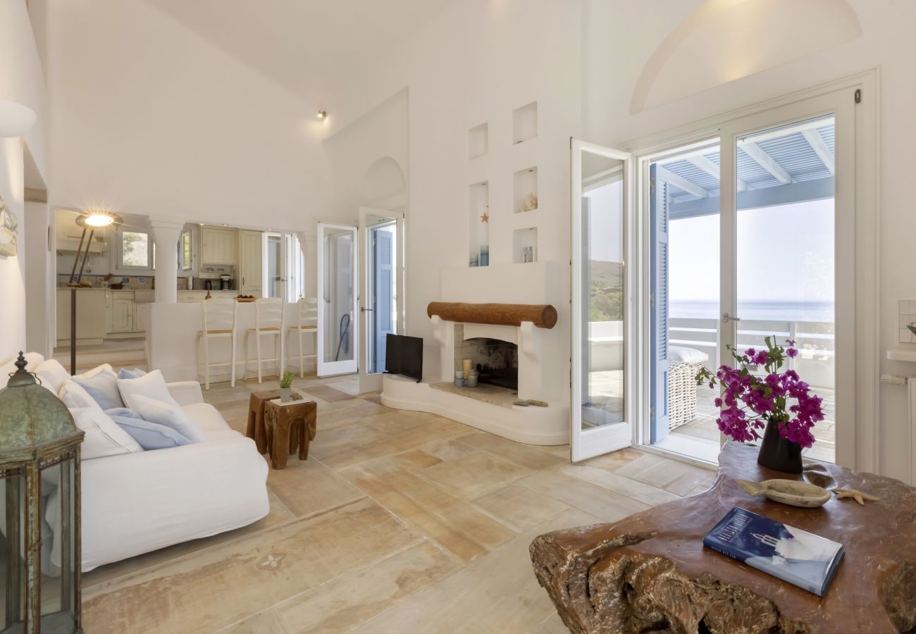 Villa in Andros - Luxury villa by the beach 