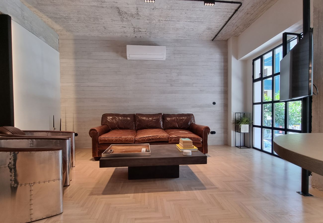 Studio in Athens - A NYC loft inspired design Studio APT in Kolonaki 