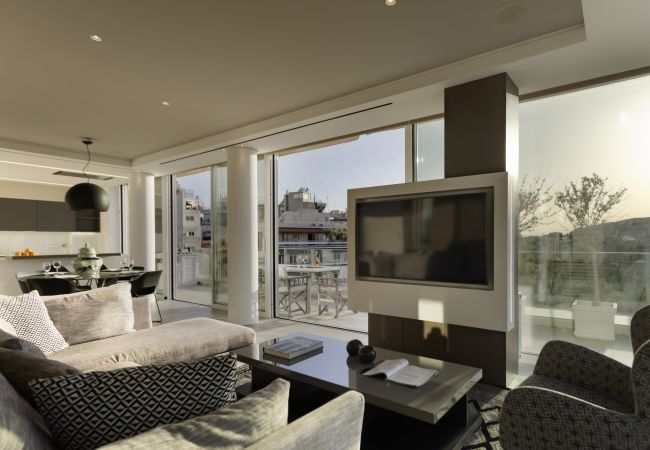 Apartment in Athens - Über Lux 2 BR New Penthouse with Acropolis View