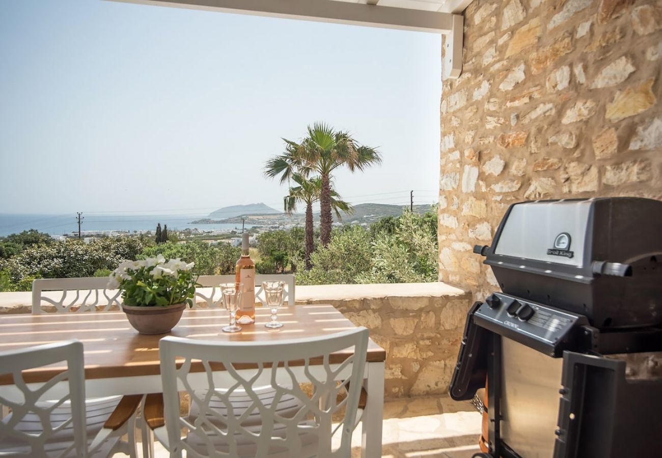 Villa in Ampelas - Eclectic island villa - gorgeous sea views, garden 