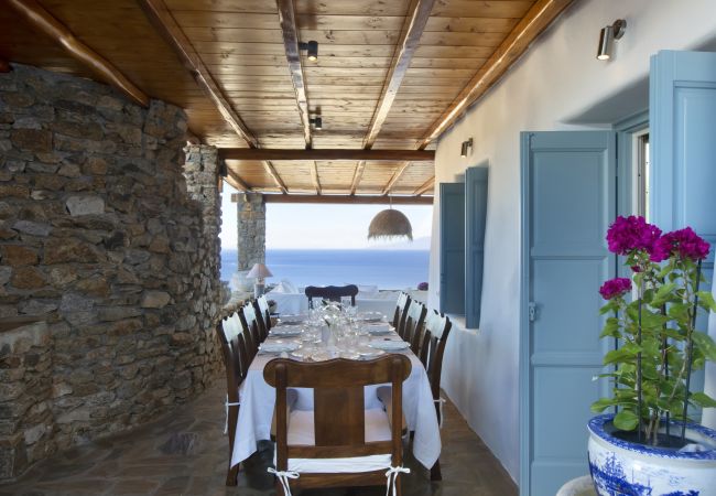 Villa in Mykonos - Villa Aerie - Sweeping sea views, eclectic style  Villa in Mykonos - Villa Aerie - Sweeping sea views, eclectic style