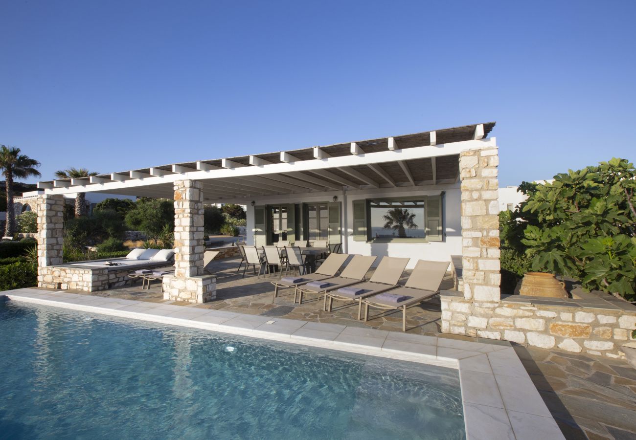 Villa in Ampelas - Ideal family Villa for 8 - Pool, Sea Views 
