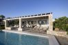 Villa in Ampelas - Ideal family Villa for 8 - Pool, Sea Views 