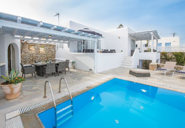 Villa in Mykonos - Mykonos Psarrou villas for 18 people 