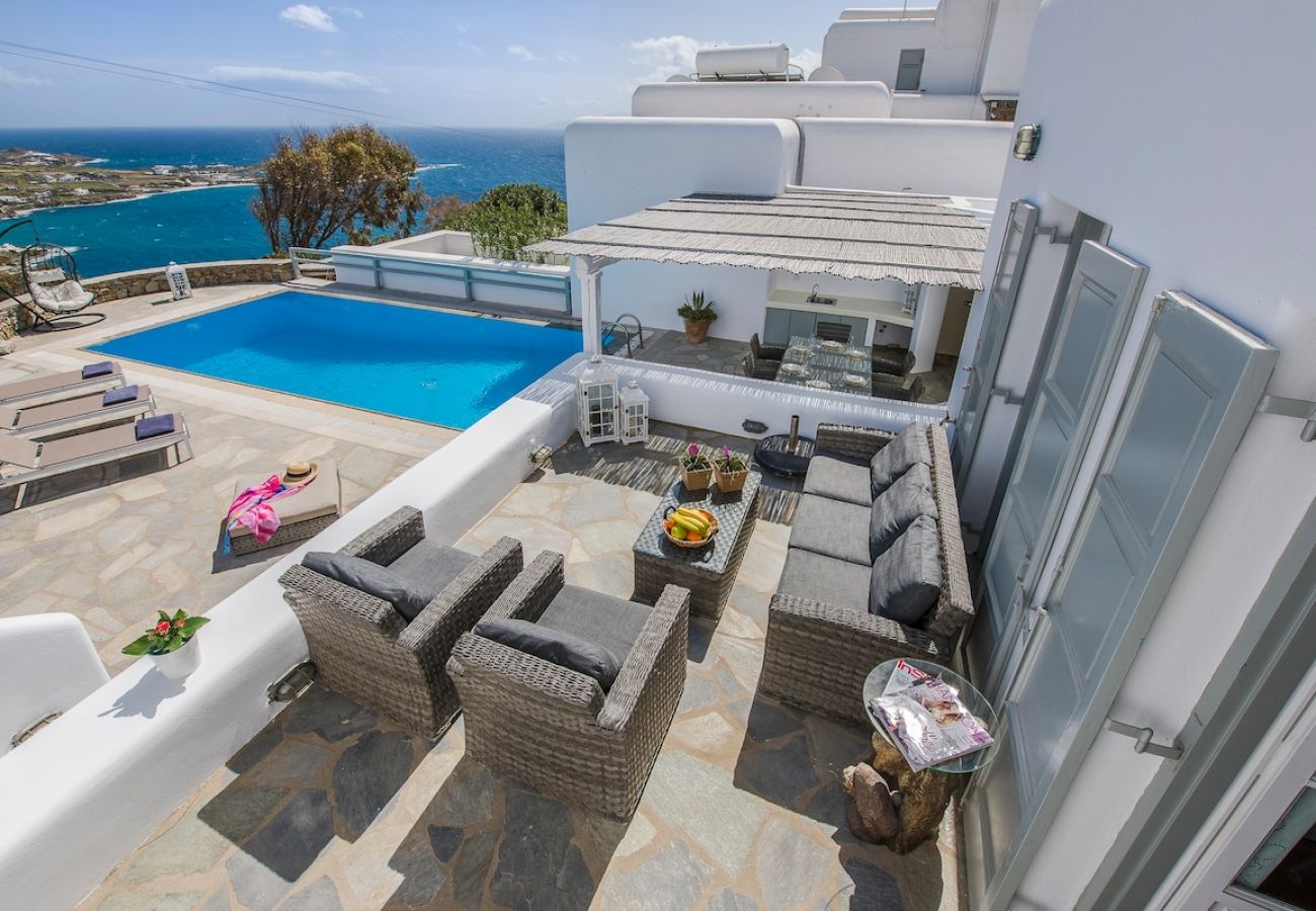 Villa in Mykonos - Mykonos Psarrou villas for 18 people 