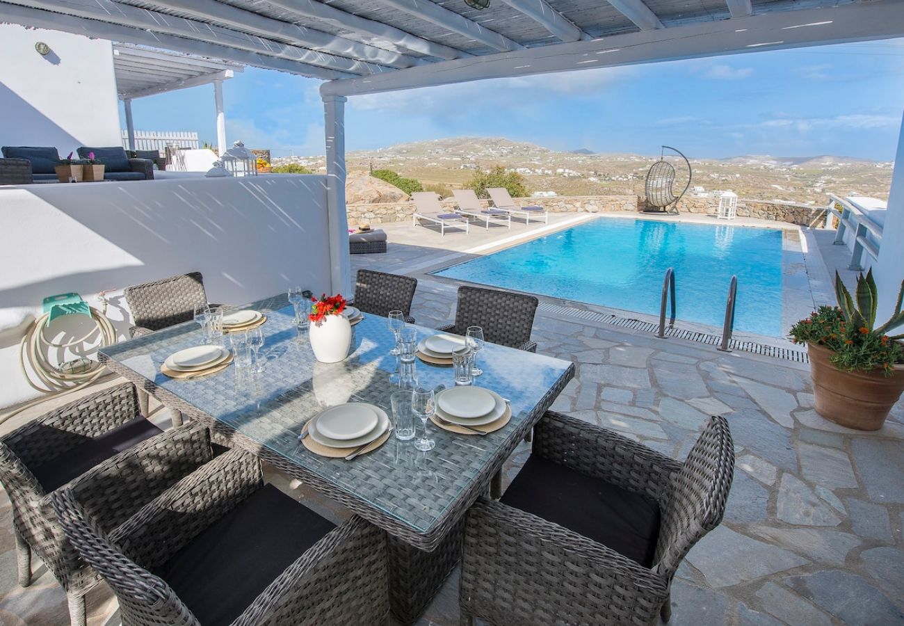 Villa in Mykonos - Mykonos Psarrou villas for 18 people 
