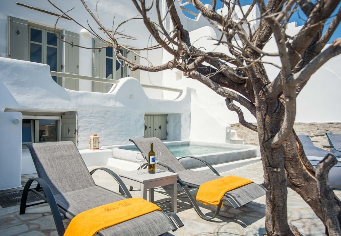 Villa in Isterni - 3-bed villa with stunning sea views, plunge pool 