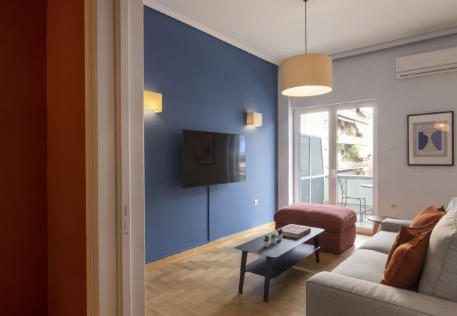 Apartment in Athens - A happy 2 BDR apartment that has a soul Apartment in Athens - A happy 2 BDR apartment that has a soul