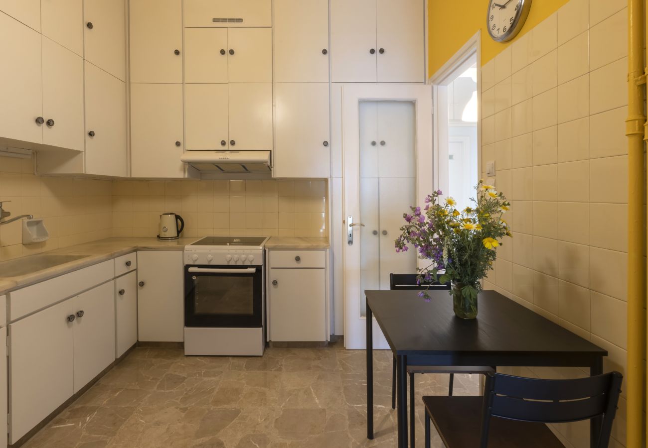 Apartment in Athens - A new happy 2 BDR apartment that has a soul