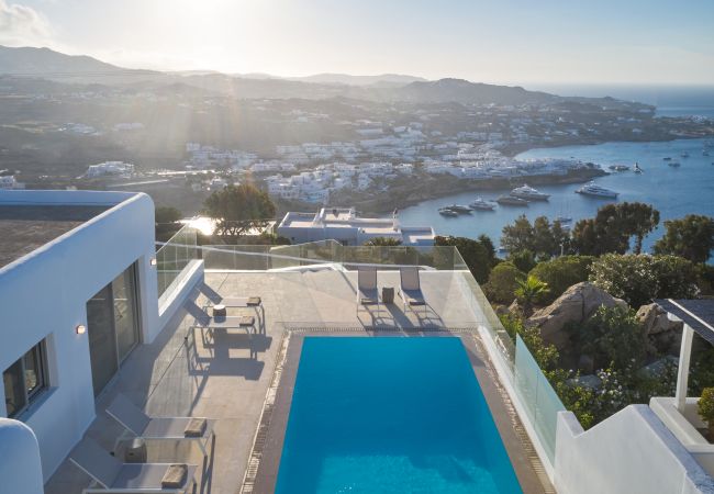 Villa in Mykonos - Luxspace Mykonian Retreat: Vista Bliss