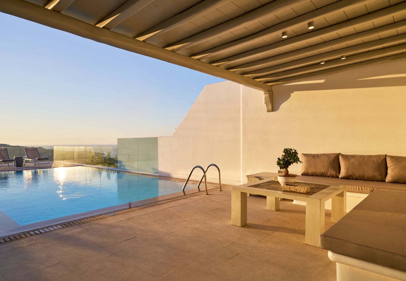 Villa in Mykonos - Luxspace Mykonian Retreat: Vista Bliss